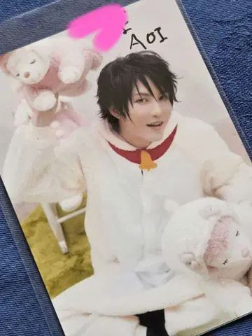 집사 가극단 아오이 사인 포함 집사 찻집