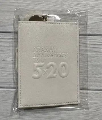 ARASHI Anniversary Tour 5x20 패스 케이스