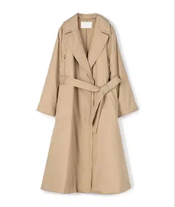 BALLSEY 패디드 타프타 벨티드 코트