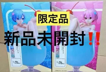 [라운드원 한정판] 리제로 렘 라무 피규어 크림 소다