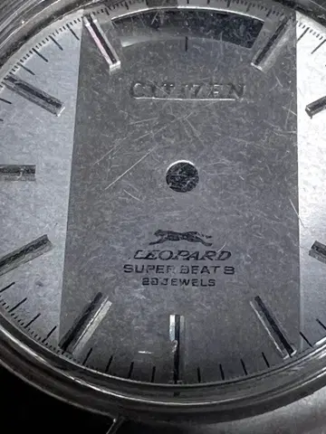 시티즌 레오파드 슈퍼 비트 8 28석 케이스 다이얼