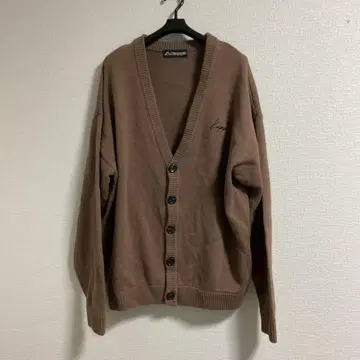 카파 브라운 V넥 가디건