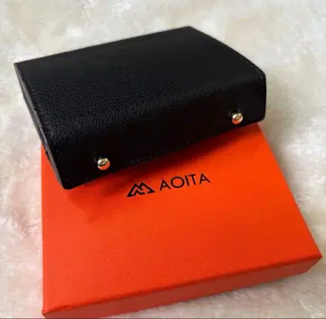 AOITA 블랙 접이식 지갑 박스 포함