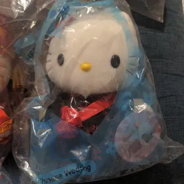 헬로키티 봉제 인형 중국 전통 의상 맥도날드