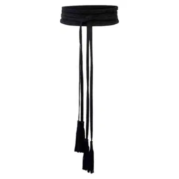 Maje 스웨이드 벨트