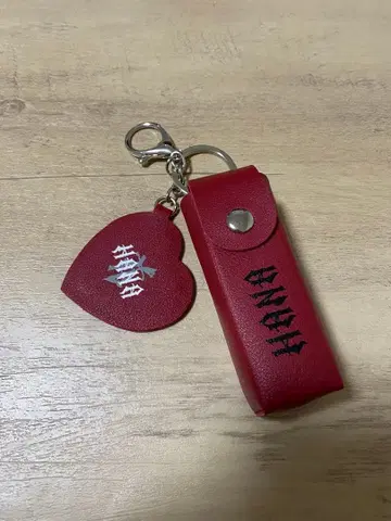 HANA 데뷔 직전 이벤트 굿즈 HANA 로고 립 케이스