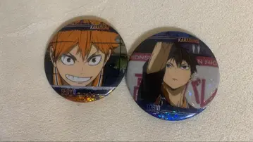 하이큐!! 히나타 쇼요 카게야마 토비오 캔뱃지