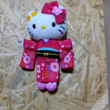 헬로키티 기모노 스트랩