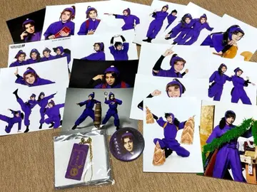 닌타마 란타로 닌뮤 4학년 브로마이드 캔뱃지 나무패 키링 히구치 유타