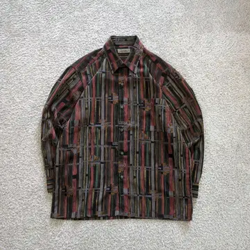 빈티지 80s 90s 셔츠 블랙 M 아메카지 그런지