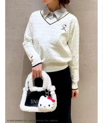헬로키티 케이블 풀오버 snidel