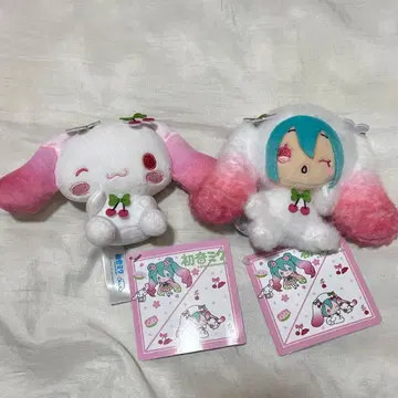 3 하츠네 미쿠 x 시나모롤 마스코트 벚꽃 Ver. 체리 시나몬