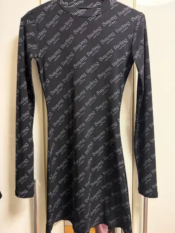 darich 오블리크 타이트 미니 원피스