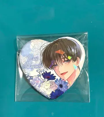 타몬군 지금 어느 쪽!? 하트형 캔뱃지 사카구치 사쿠리