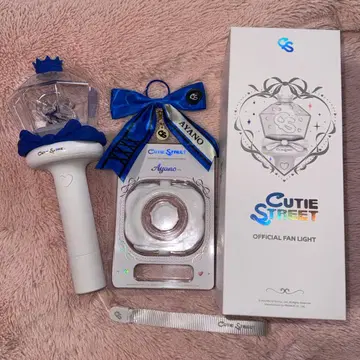 CUTIESTREET 마스다 아야노 응원봉 기타 액세서리