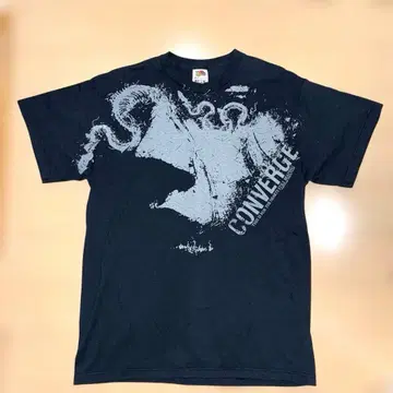 레어 00s CONVERGE 컨버지 티셔츠 M