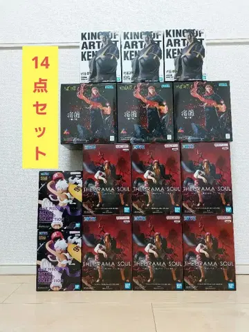 프라이스 피규어 14점(4종) 묶음 판매 샹크스 스쿠나 외