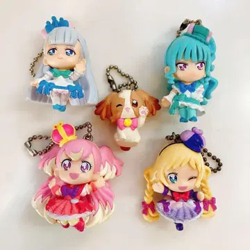 원더풀 프리큐어 [ 마스코트 세트 ] 볼체인 큐어냐미 등