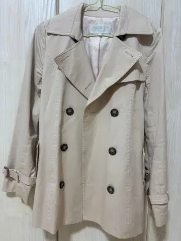 [봄 활약] 프로포션 트렌치코트 베이지 3 M 깔끔한 출퇴근