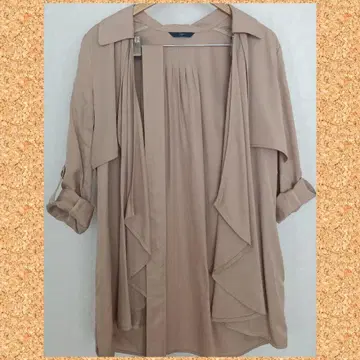 soffitto 가디건풍 트렌치코트