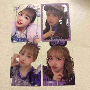 FRUITS ZIPPER 후르츠 지퍼 나카가와 루나 클리어 트레이딩 카드