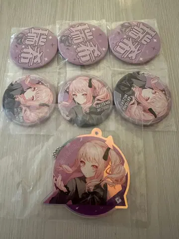 프로젝트 세카이 세가 럭키 쿠지 아크릴 키링 캔뱃지