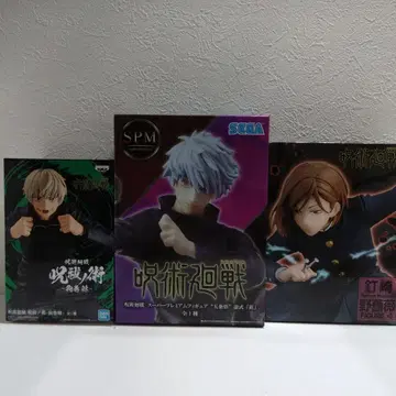 주술회전 SPM 피규어 3체 세트 미개봉품