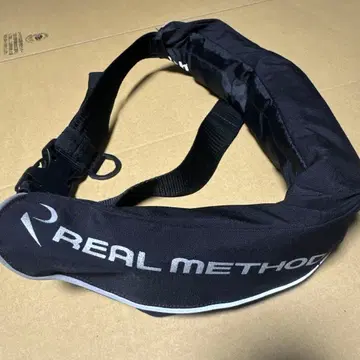 REAL METHOD 구명 조끼 블랙