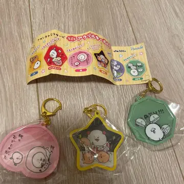 나가노 캐릭터즈 움직이는 아크릴 키링 3종 세트