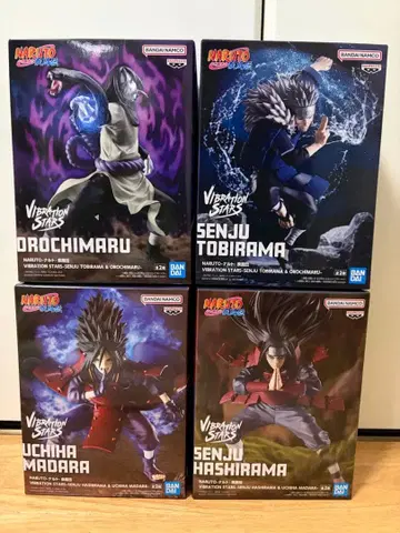 NARUTO 나루토 Vibration Stars 피규어 세트 4개