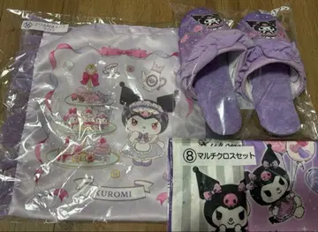 쿠로미 제일복권 슬리퍼 토트백 멀티크로스