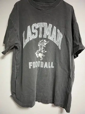 LASTMAN FOOTBALL 그레이 T셔츠
