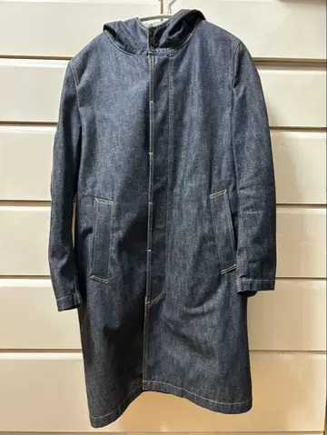 매킨토시 데님 후디드 코트 D-MC007