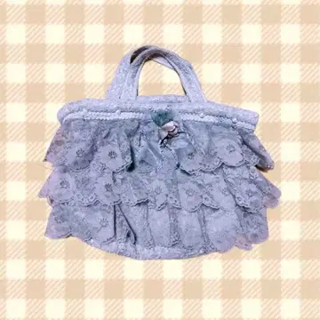 모리걸 페어리 그런지 전체 레이스 핸드백