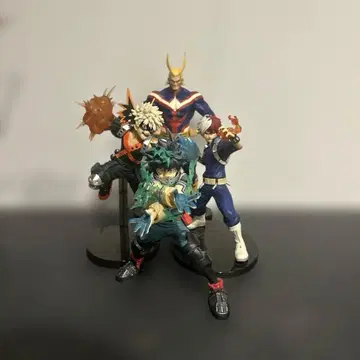 새상품급 히로아카 오리진조+올마이트 피규어 4인 세트