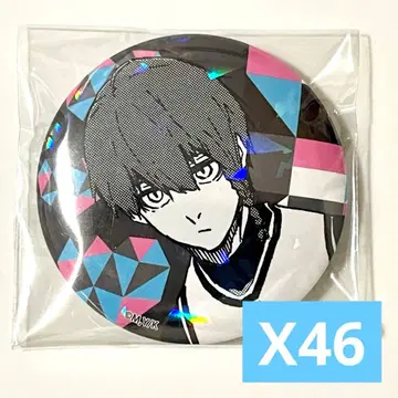 블루 록 홀로그램 캔뱃지 마즐 블랙 나나세 란세 vol.4