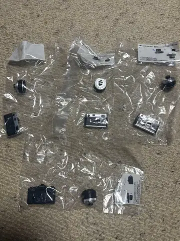 Canon 미니어처 카메라 컬렉션 7S (3개), F-1 (1개)