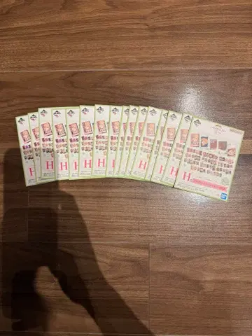 제일복권 그 비스크돌은 사랑을 한다 H상 홀로그램 스티커 16개 세트