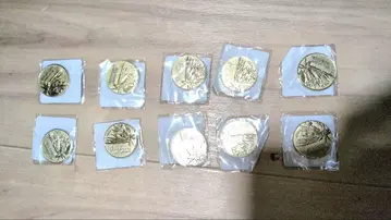 포켓몬 메달 썬더 10장 세트 묶음 판매 JR 서일본 스탬프 랠리 '99