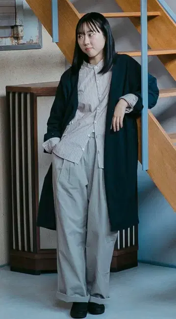 MUYA 리버리 코트 나일론