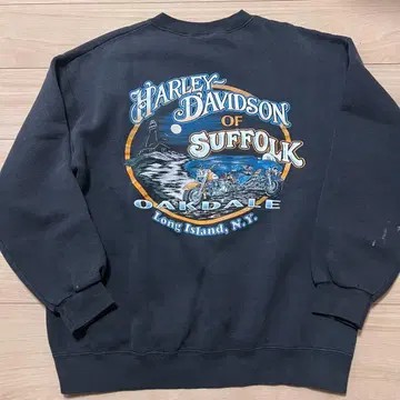 HARLEY-DAVIDSON 맨투맨 엠블럼 vintage