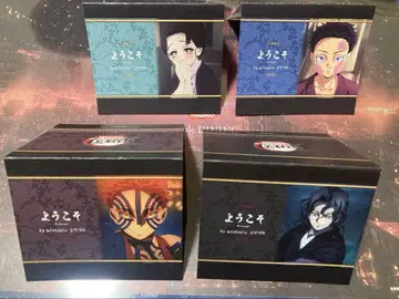 귀멸 다이닝 웰컴 팝 아카자 코하쿠 코유키 무잔 4장 세트