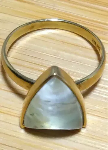 [ 하나뿐인 ] 독일제 프레나이트 375 9금 골드링 [ 빈티지 ]