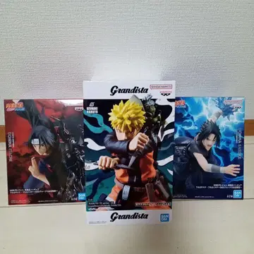NARUTO 나루토 피규어 3종 세트 GiGO 한정판 Grandista