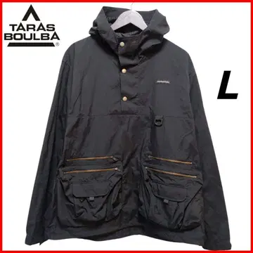 타라스부르바 아노락 후드티 L 나일론 아웃도어 발수 캠핑