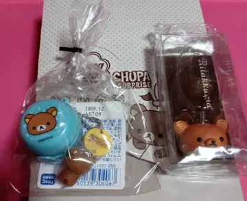 리락쿠마 츄파춥스 케이스 마쿠마쿠 피규어 스트랩