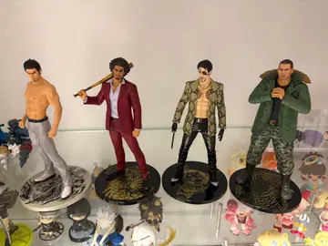 용과 같이 피규어 4체 세트