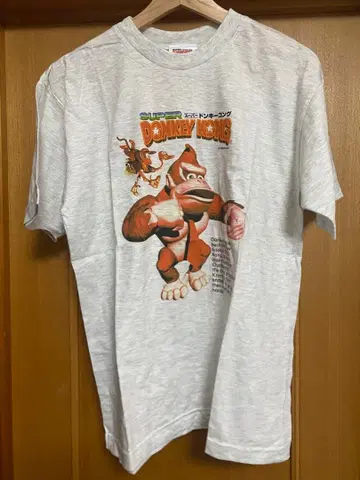 vintage Nintendo 90s 돈키콩 T셔츠 닌텐도