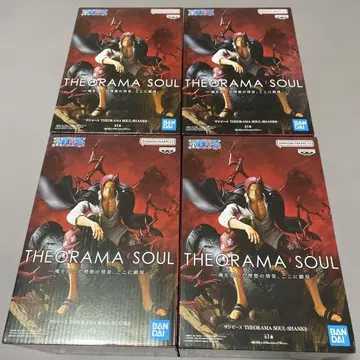 원피스 THEORAMA SOUL 샹크스 피규어 4개 세트