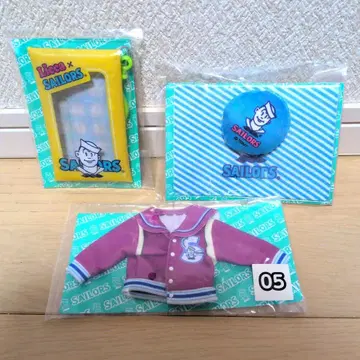 리카짱 복권 세일러즈 드레스 바시티 자켓 담요 클리어 파우치